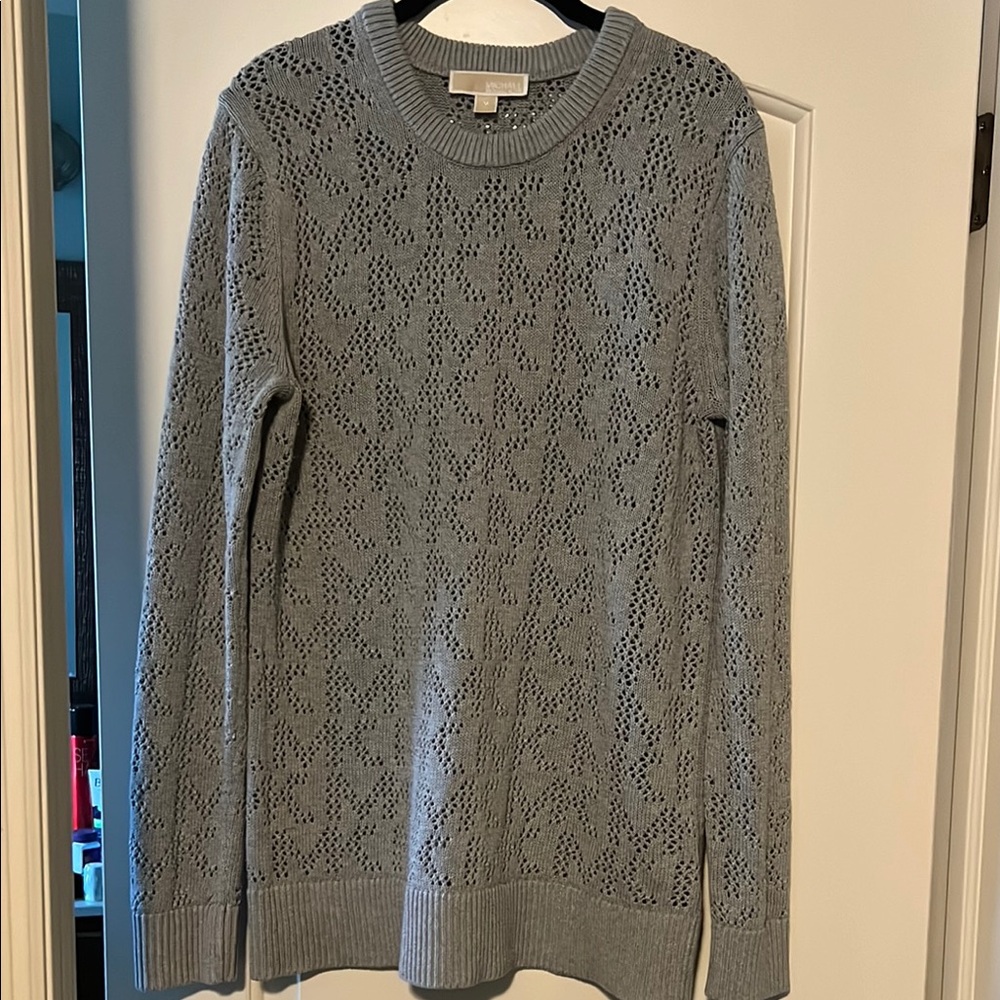 Gray Knit Sweater